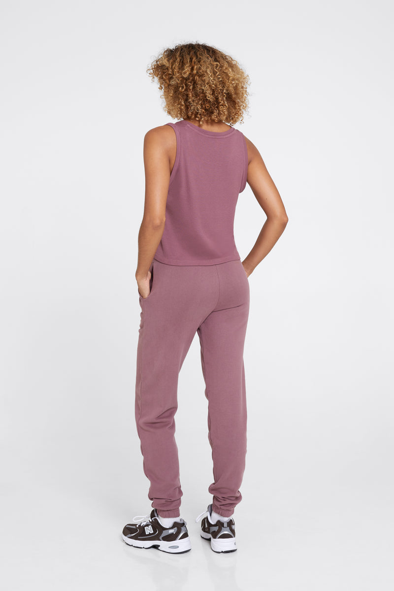 The Essential Rib Vee - Blush – SOM Active